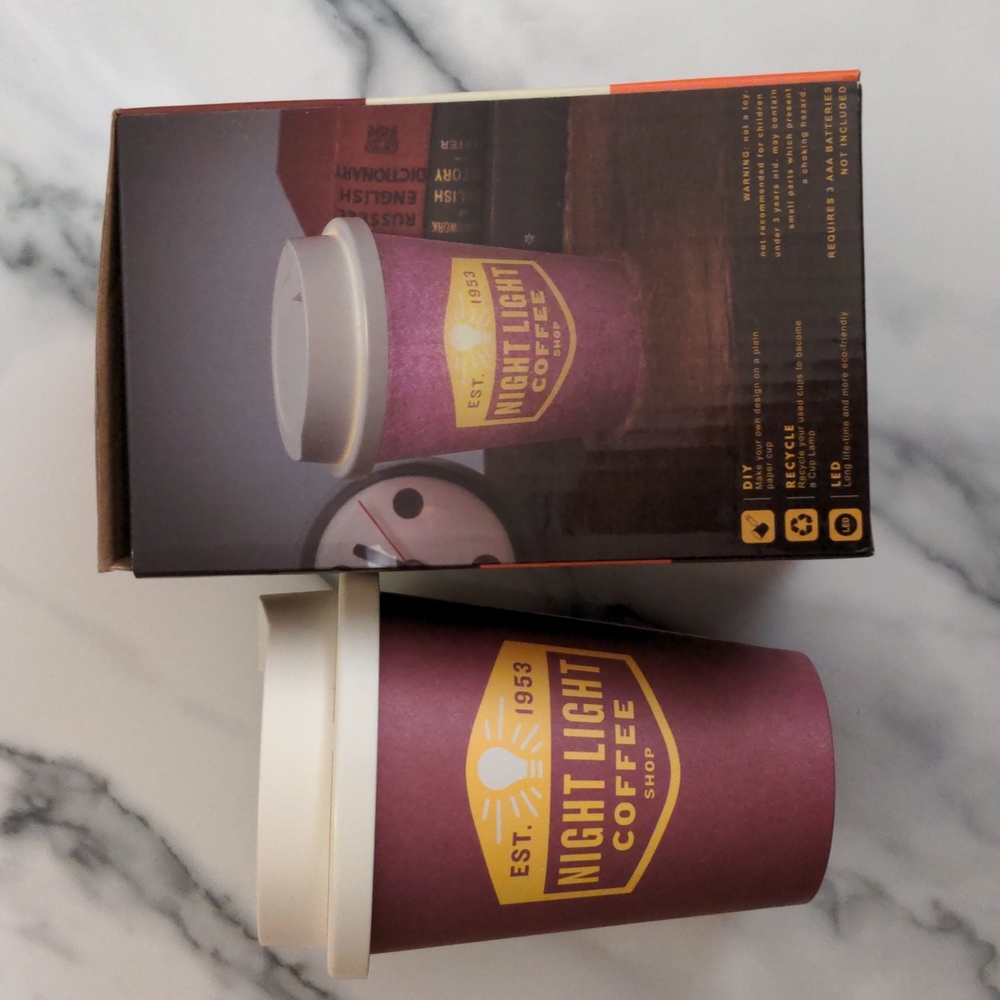 JAY Latte Light Led Coffee Night Light